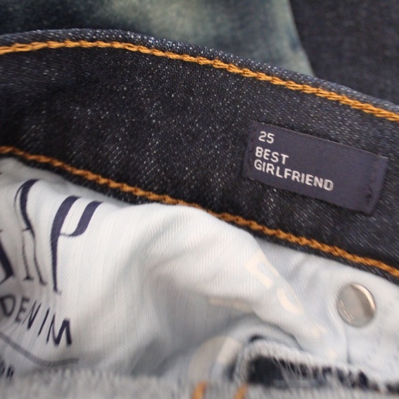 Gap Destroyed Best Girlfriend Jeans Preowned Vintage Style 25 0 - Picture 10 of 10